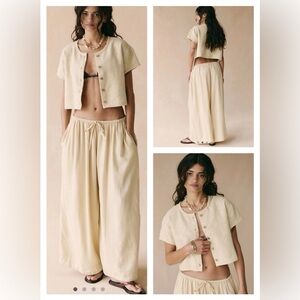 NWOT size XS Free People Set The Vibes Set